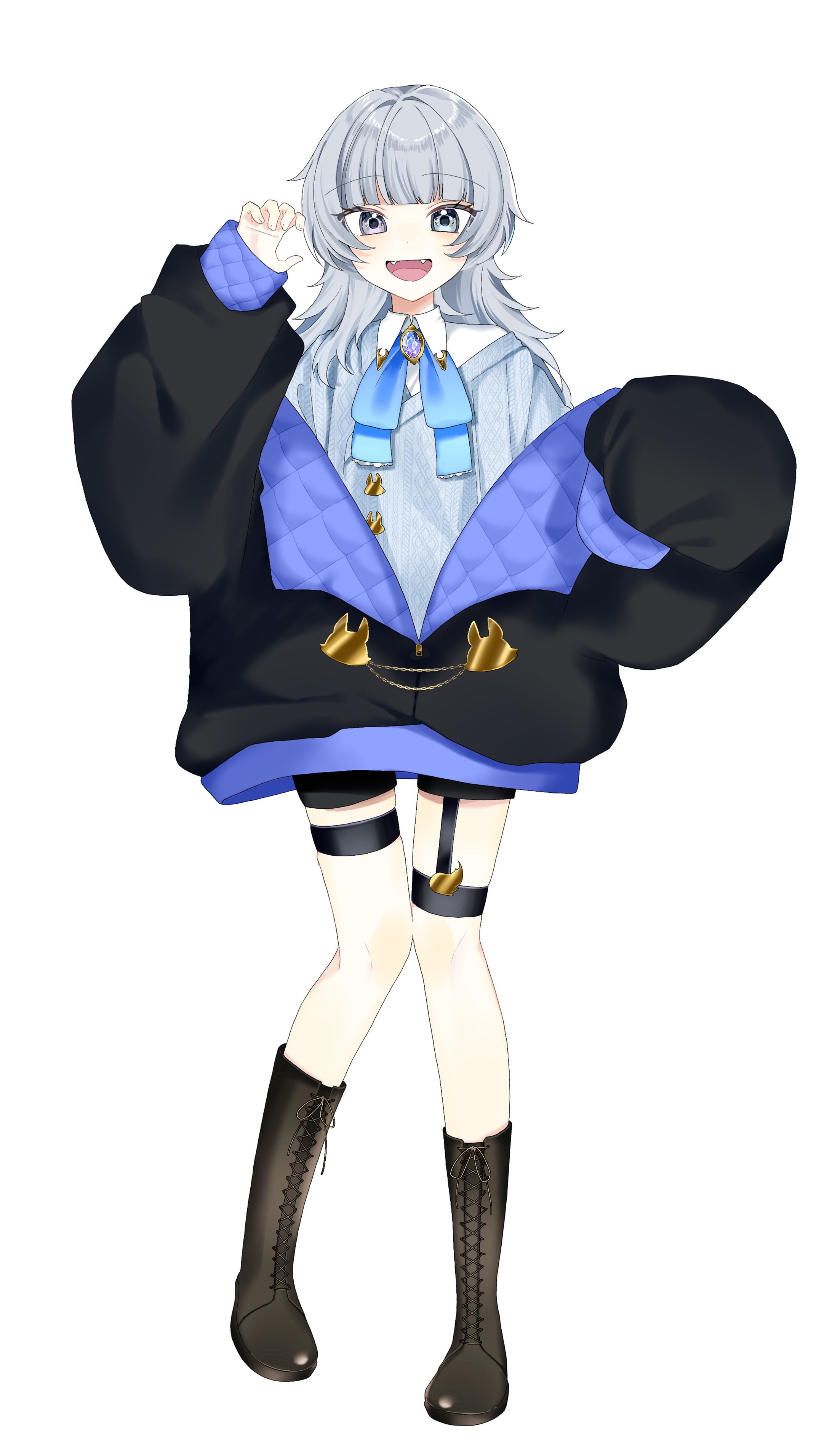 企業様　Vライバー様キャラクターデザイン／立ち絵-1