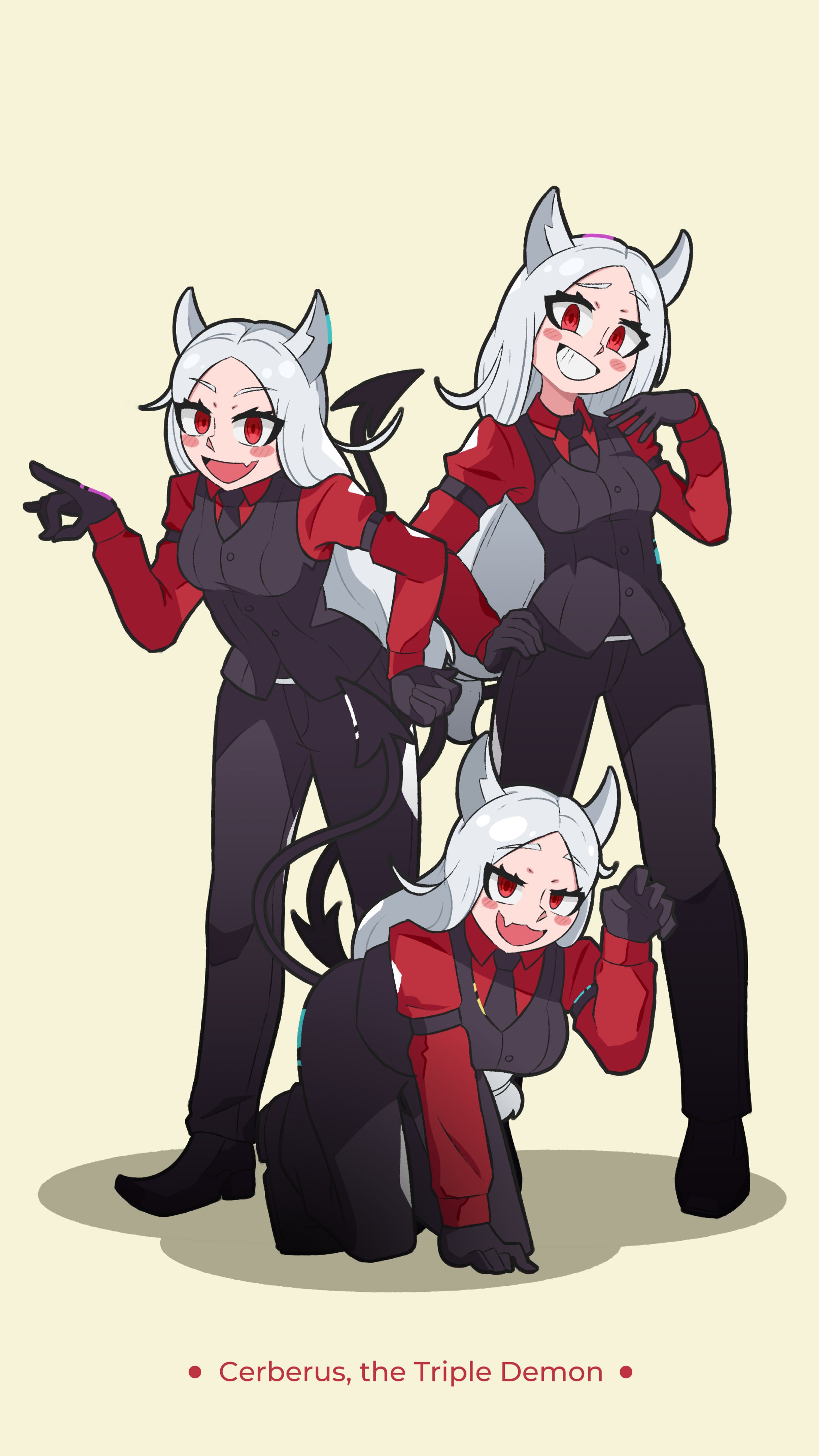 Cerberus - Helltaker-1