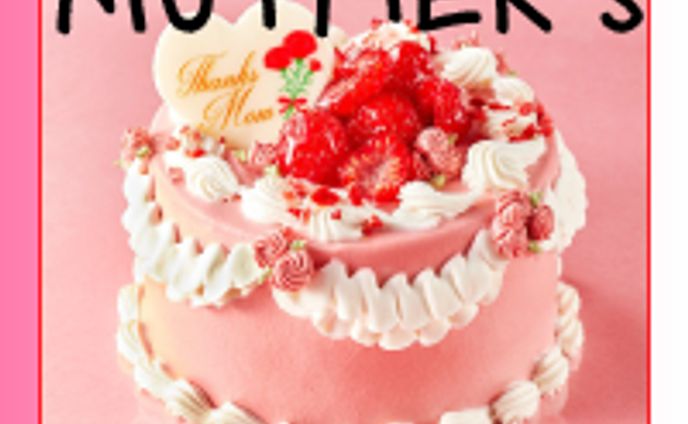 母の日ケーキ　バナー