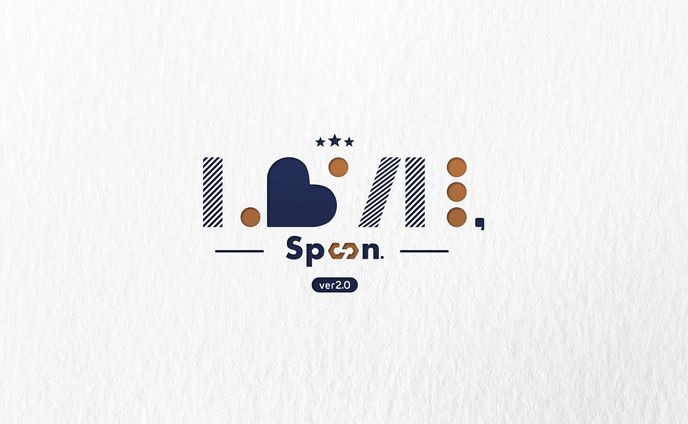 Spoon声劇企画　ラブスプ-ver2.0-　ロゴ制作