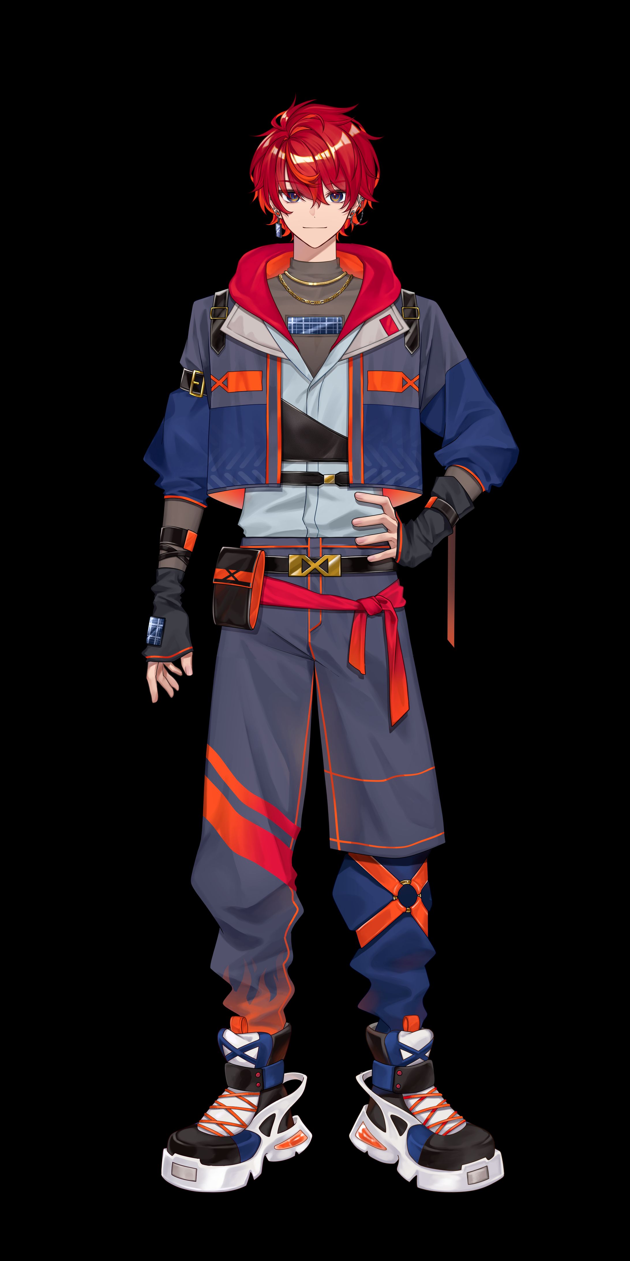 Vtuber立ち絵（パーツ分けあり）-1