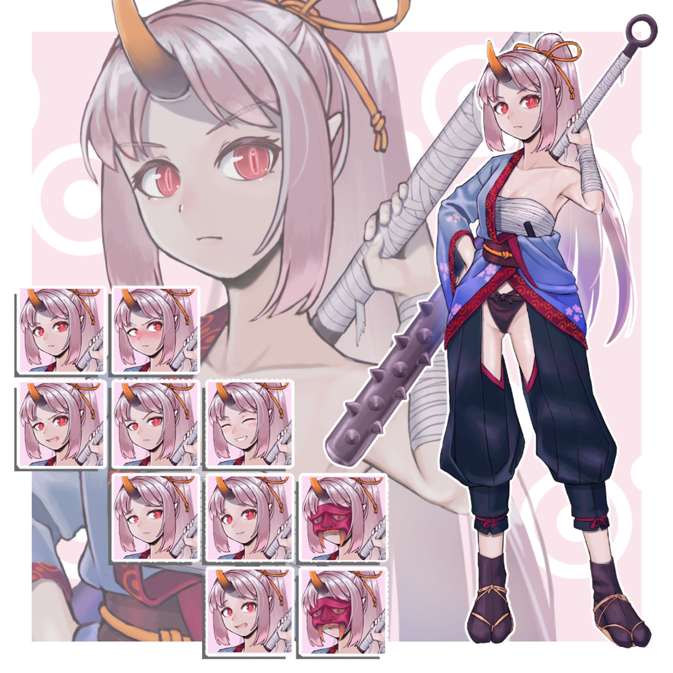 SKIMA販売キャラデザイン　その１-1