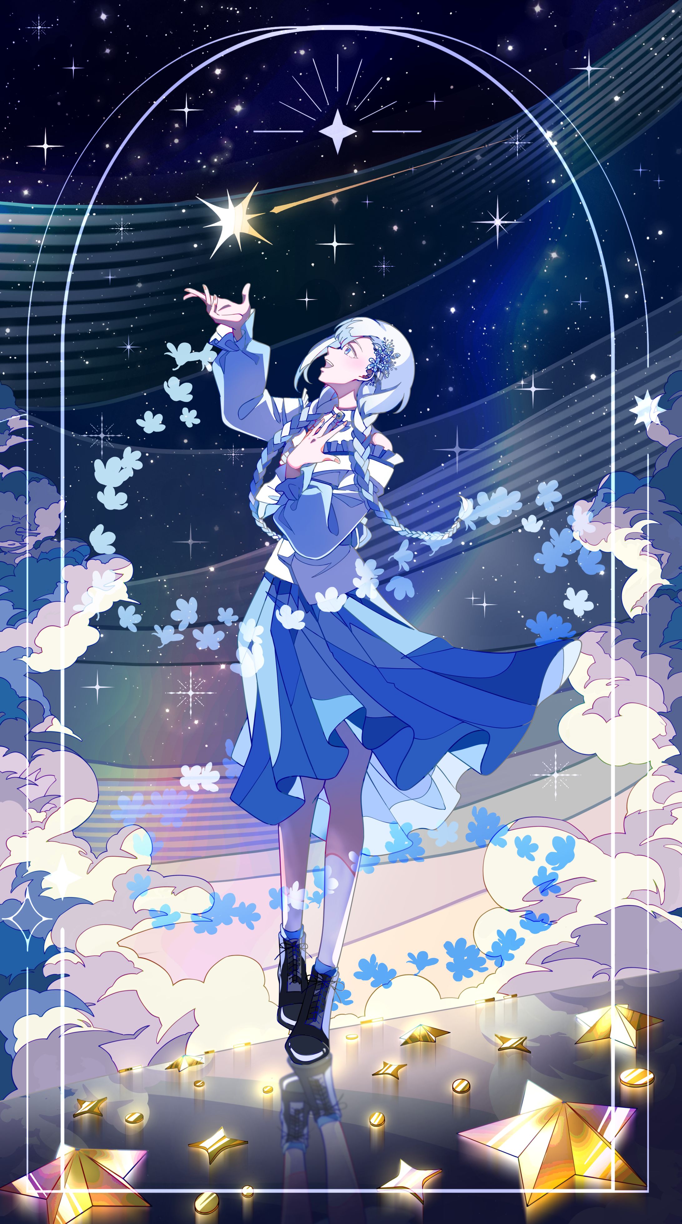【commission】配信サムネイルなど/HoshiHo様-1