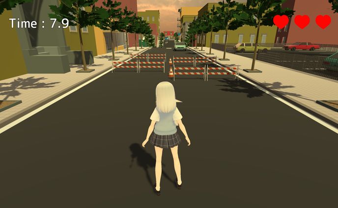 自作ゲーム / 帰宅レース