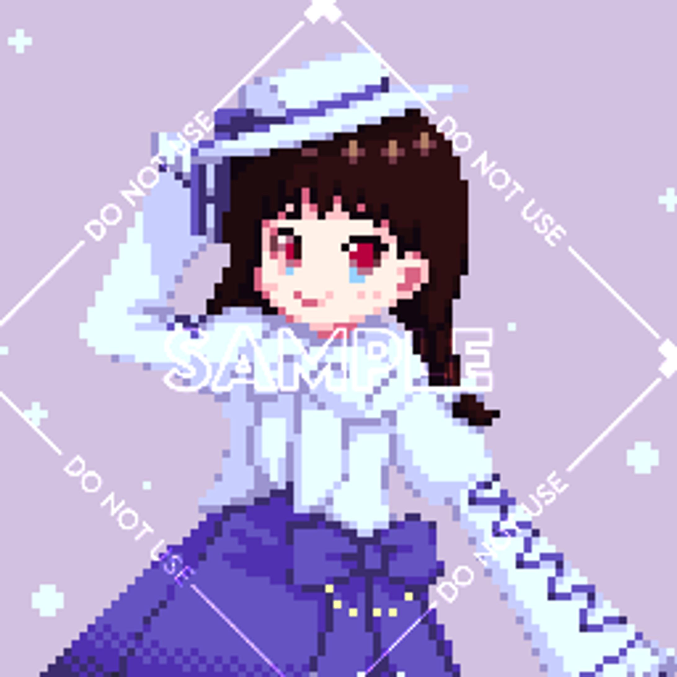 フィギュア風ドット絵-1