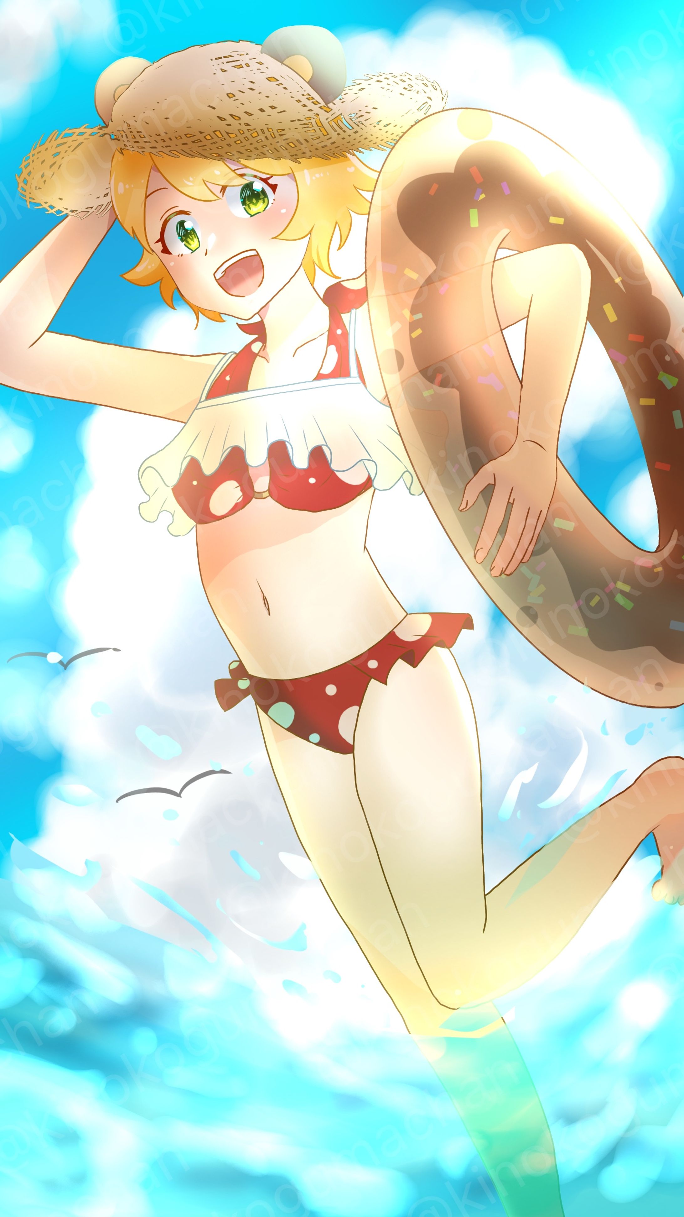水着イラスト-1