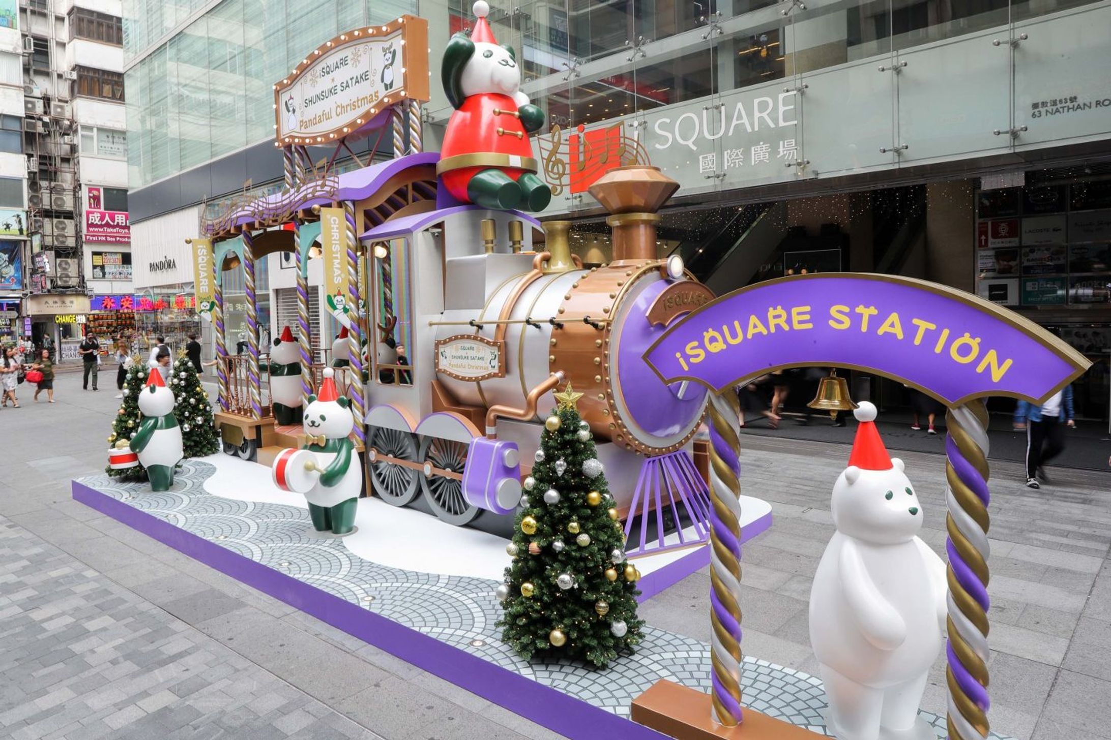 iSQUARE國際廣場 クリスマス モールデコレーション-1