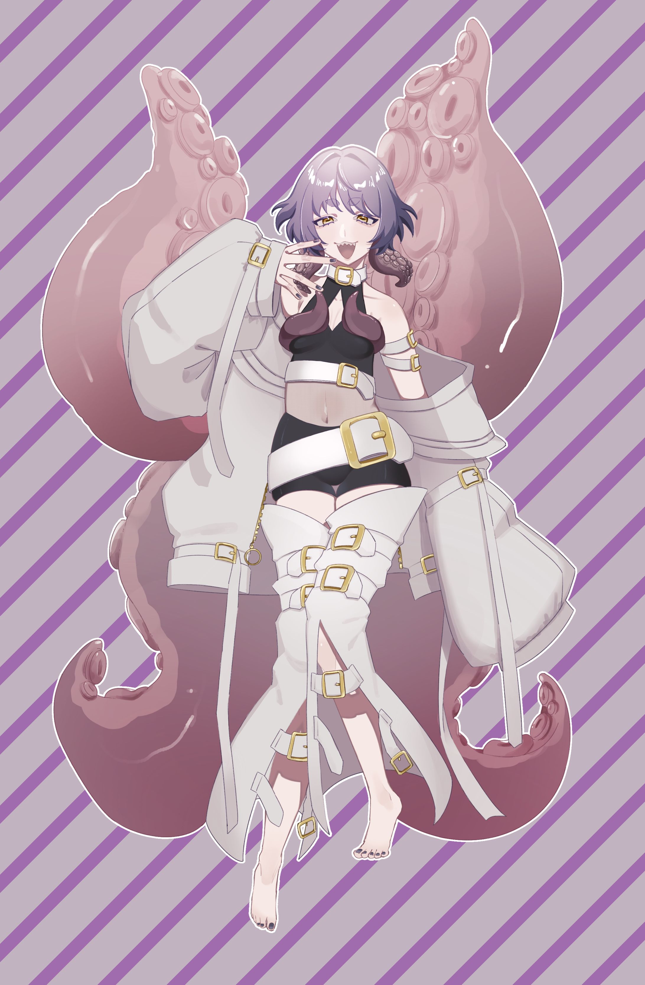 黒瀬百合様　立ち絵/衣装デザイン-1