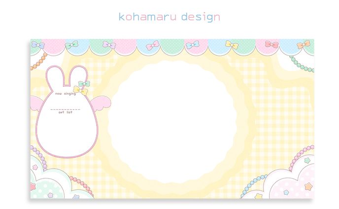 PASTEL🐣EASTER歌枠リレー 配信画面