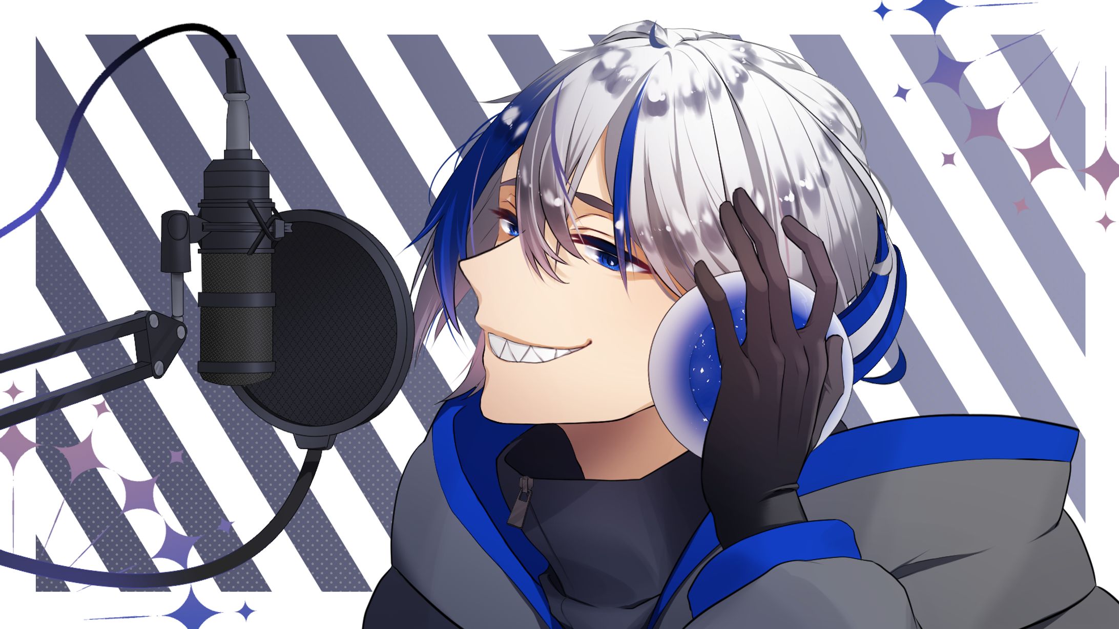 水縹狛様　イラスト-1