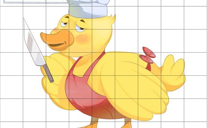 Comission 2 (Duck mascot)