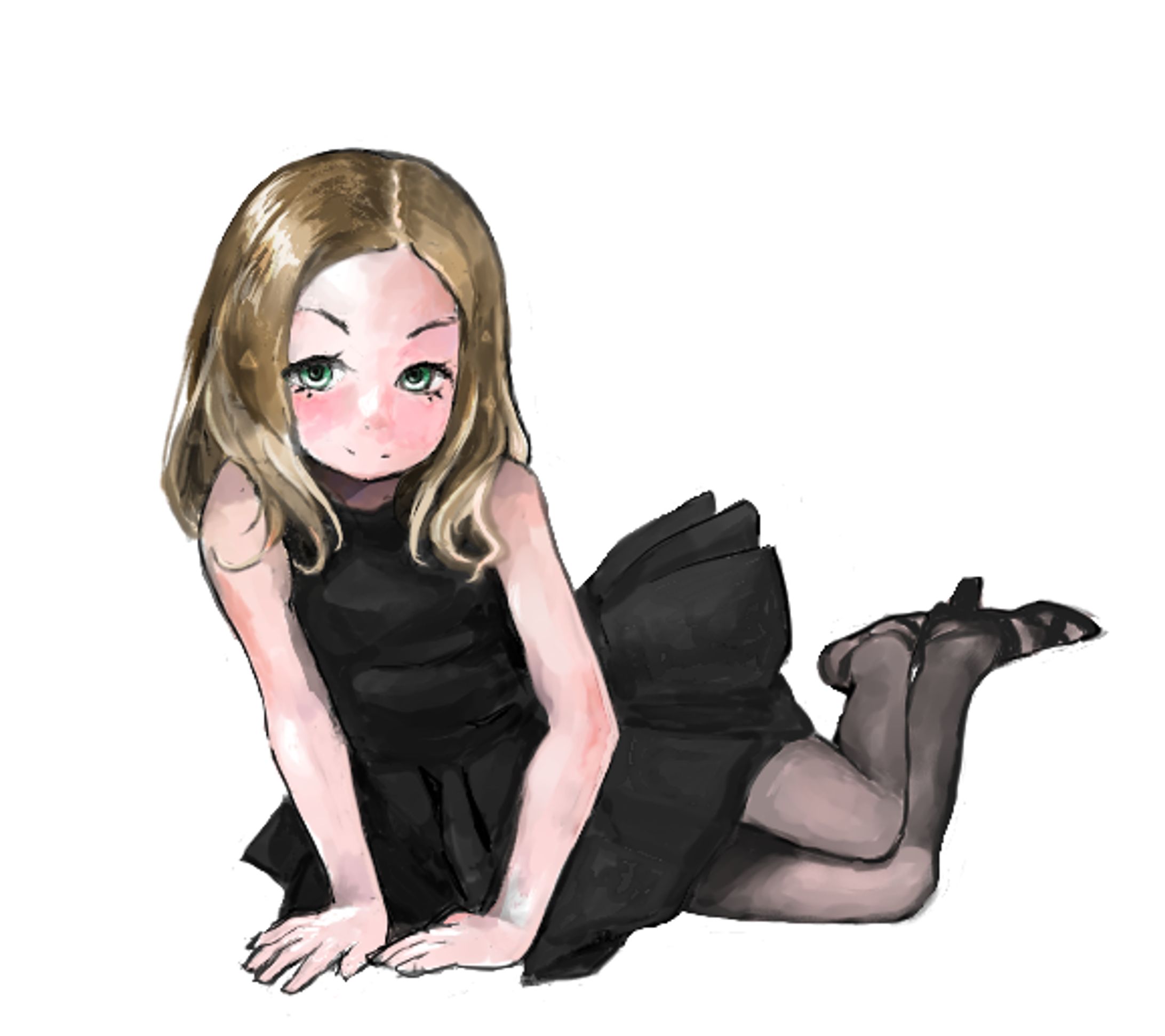 座りポーズ-1