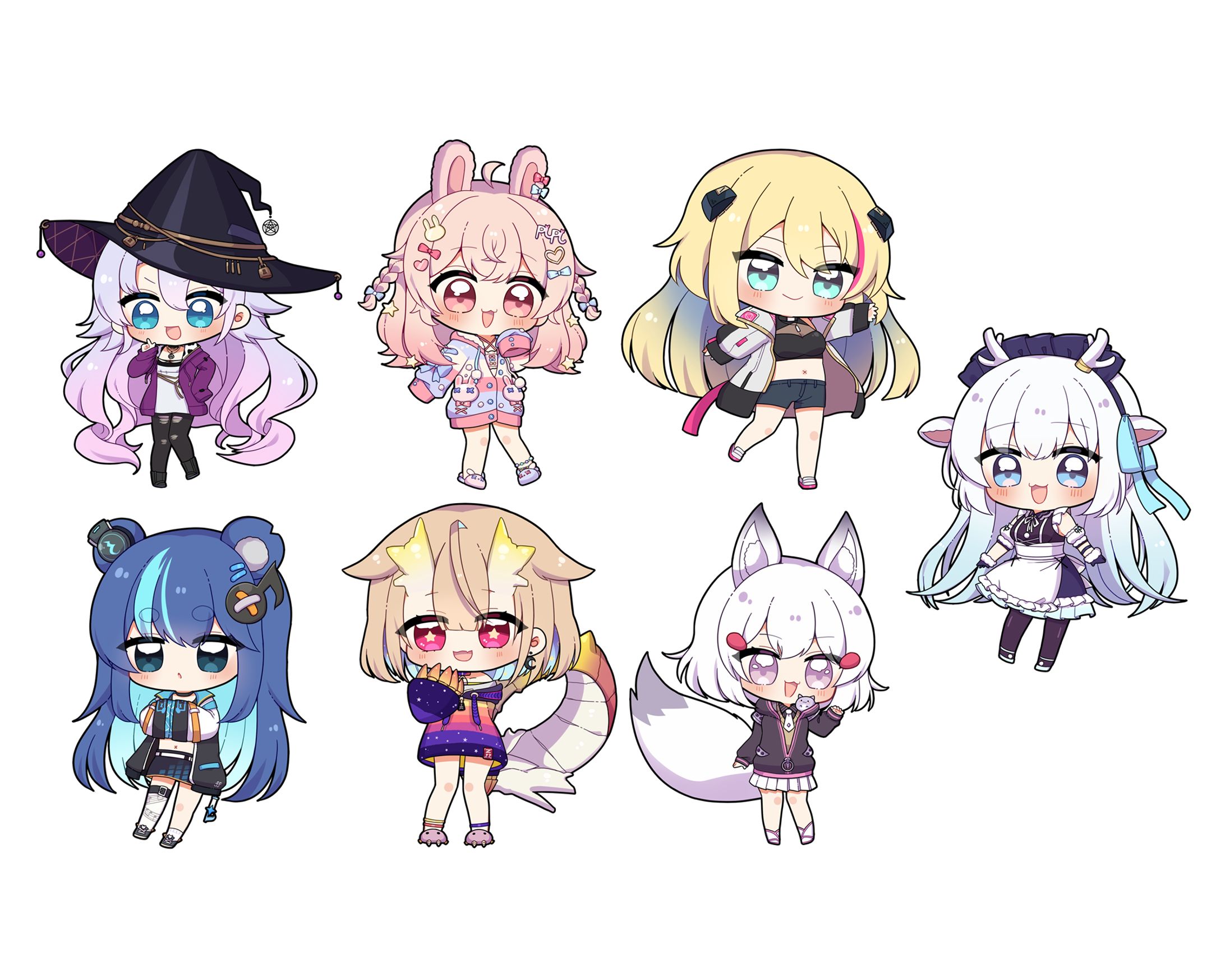 Phase-Connect　グッズ、配信用イラスト-1