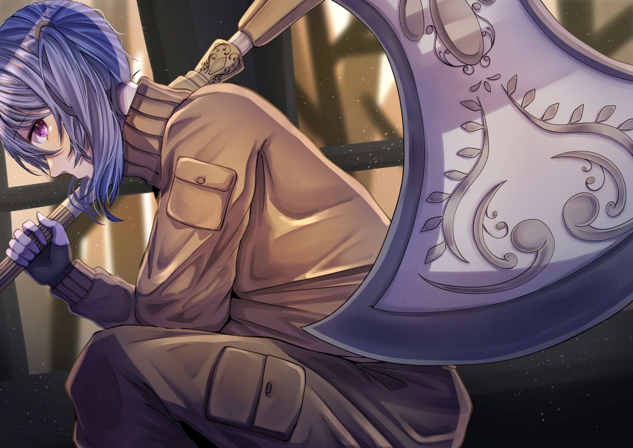 The fighting girl-1