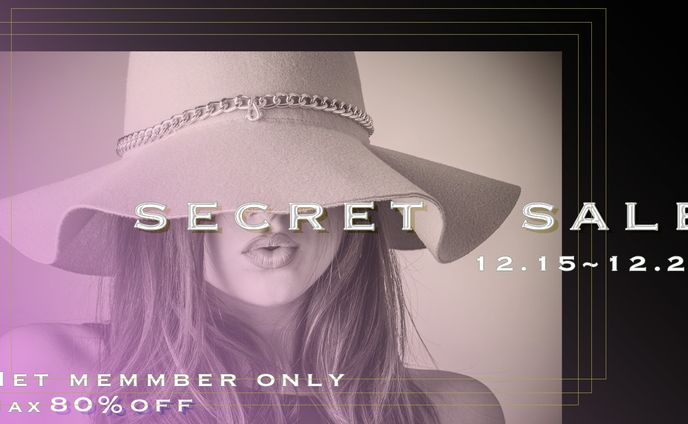 【自主制作】secret sale 