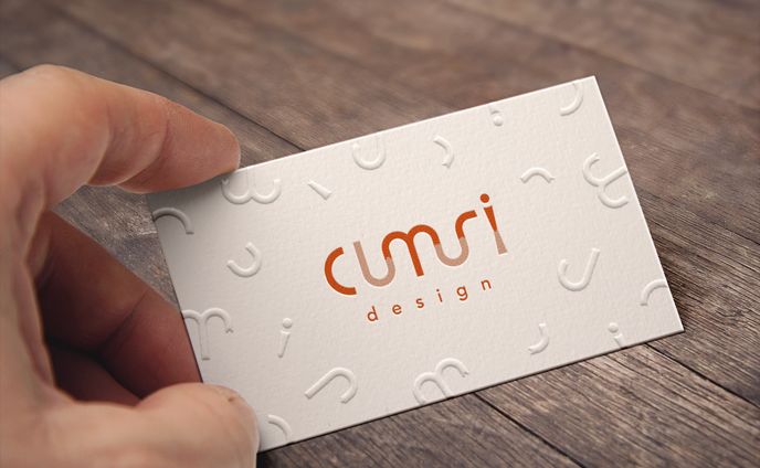 cumuri design 名刺