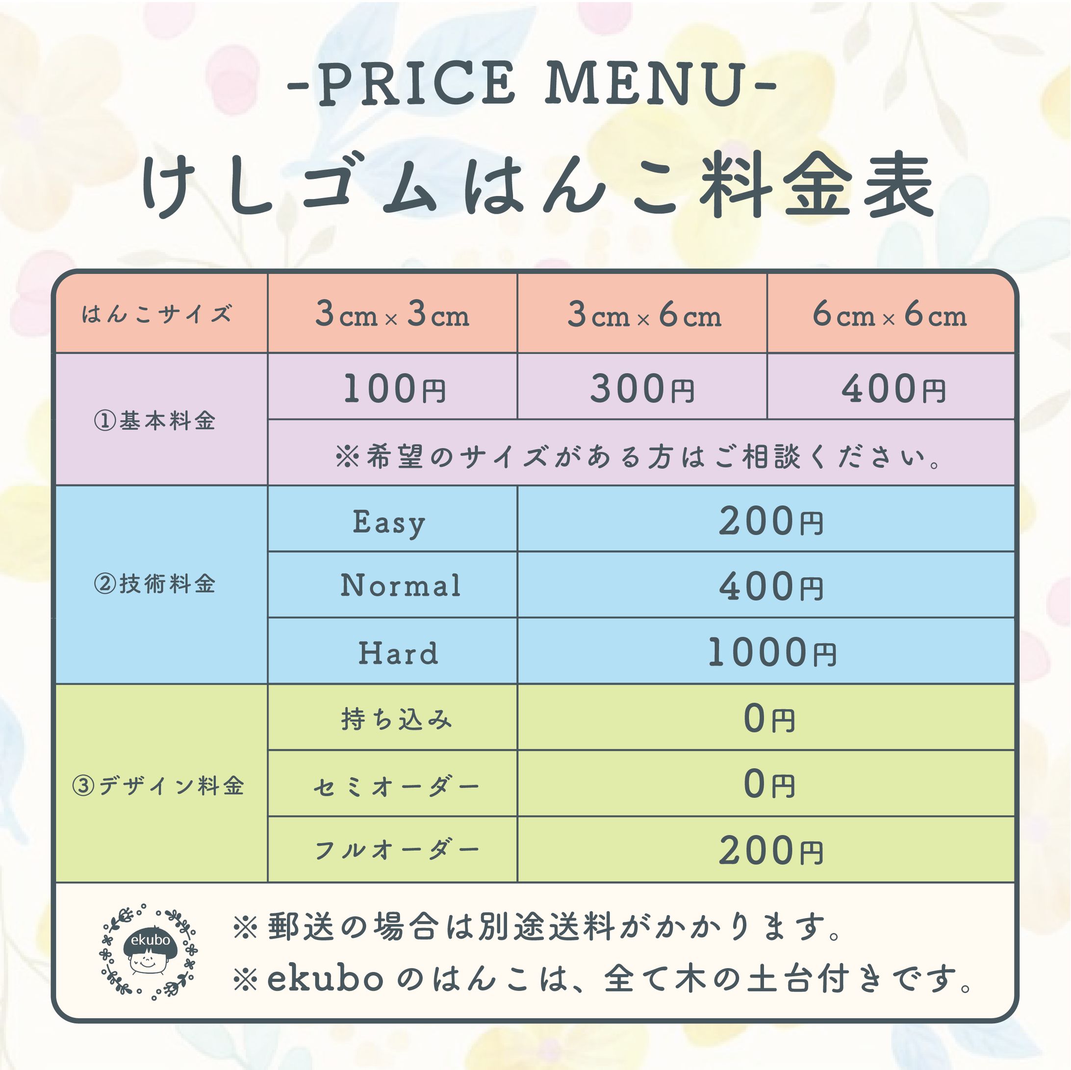 けしゴムはんこ料金表＿オーダフロー-1