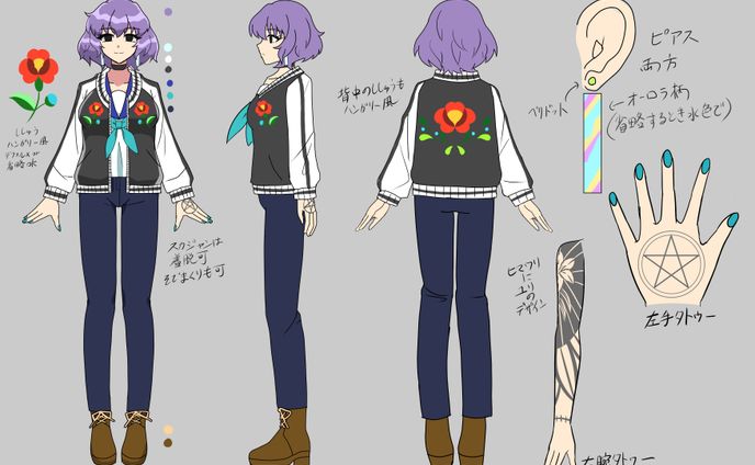 キャラクターデザイン