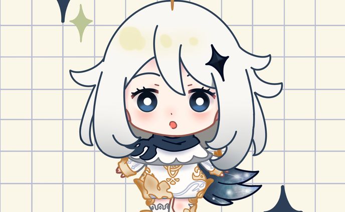 ミニキャライラスト、modeling