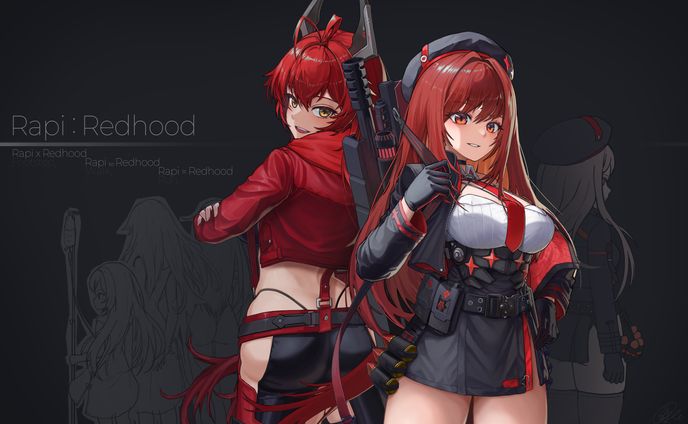 Nikke Fanart - Rapi N Redhood