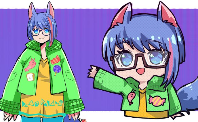 イラスト・マンガ、美少女