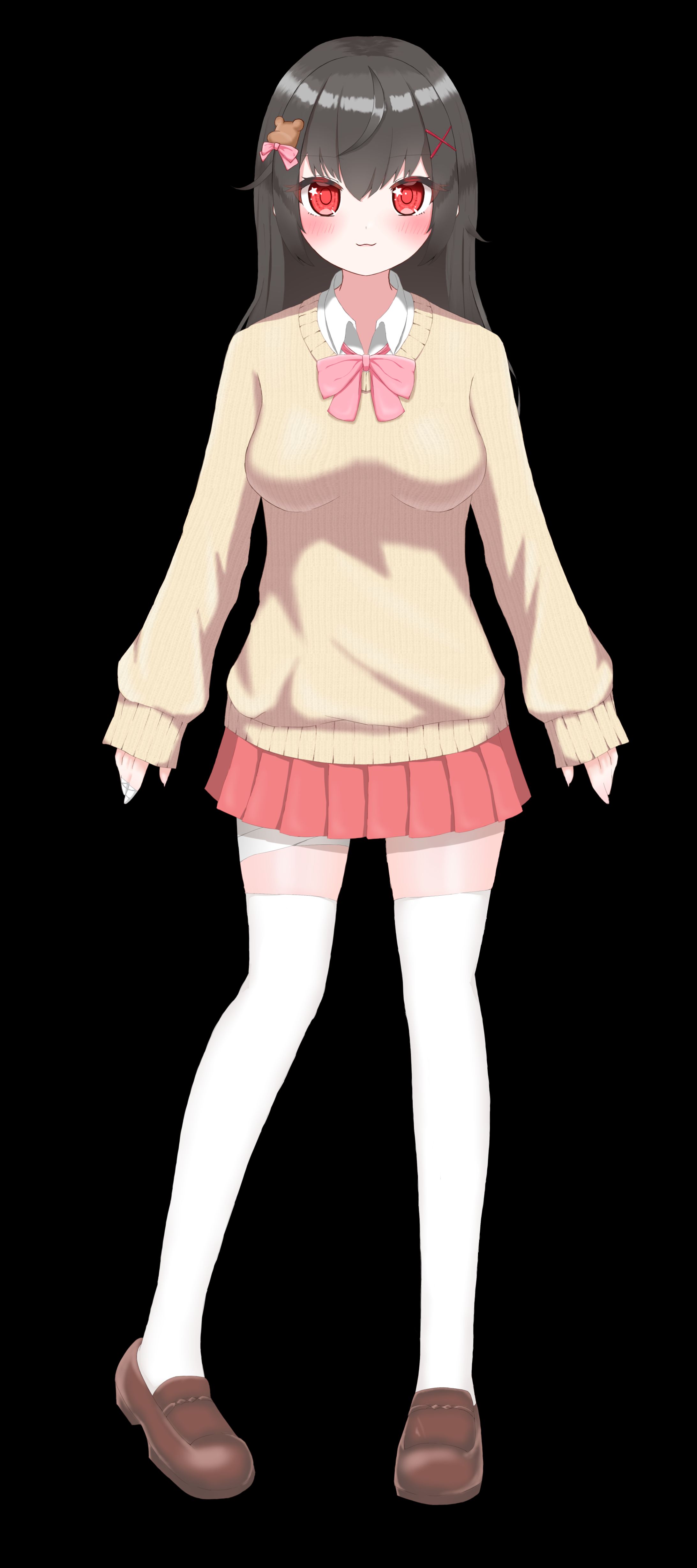 【VTuber】星条かのん キャラクターデザイン＆モデル作成-1