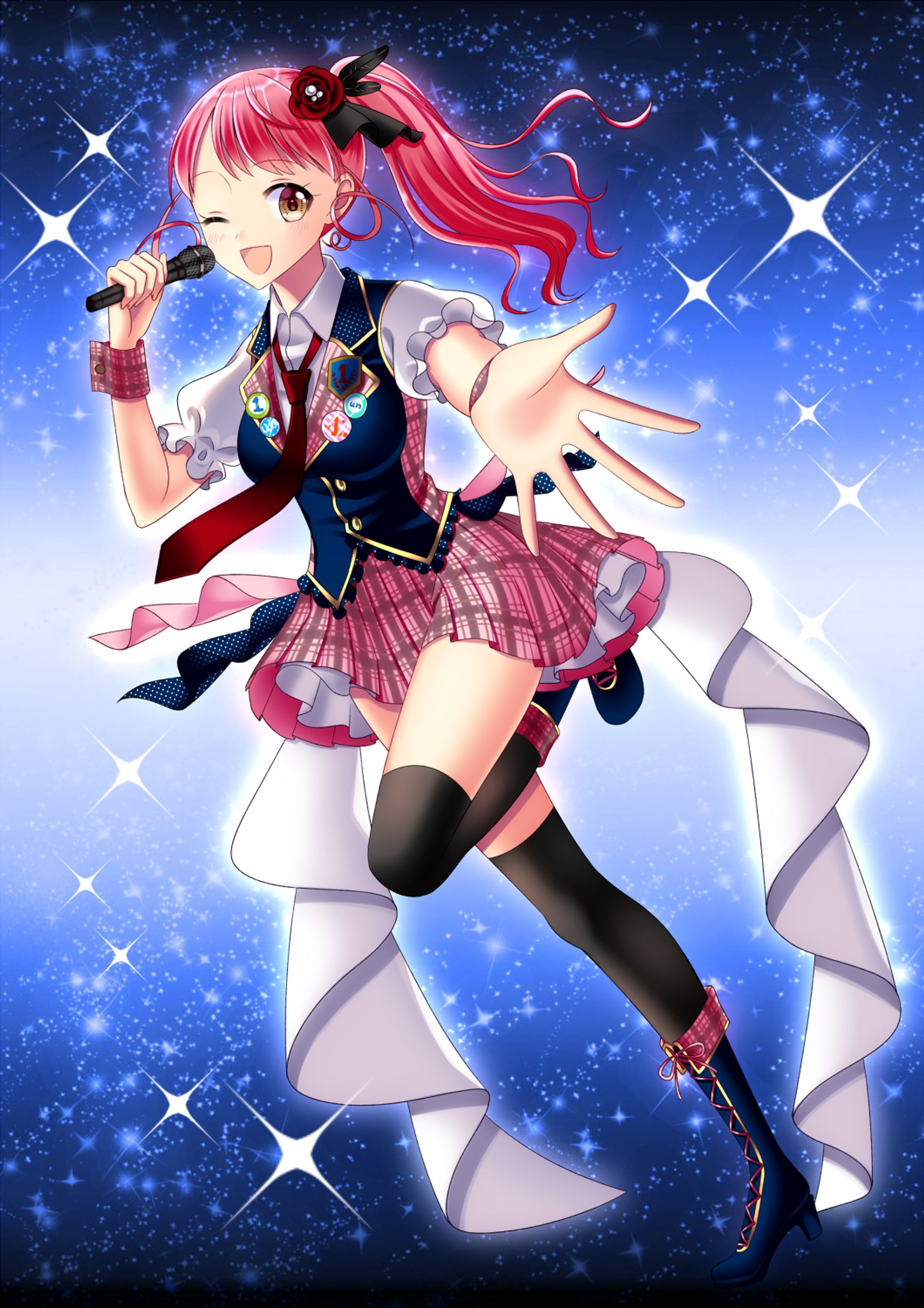 アイドルの女の子-1