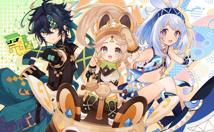 【コンテスト受賞】原神ver5.0作品募集コンテスト