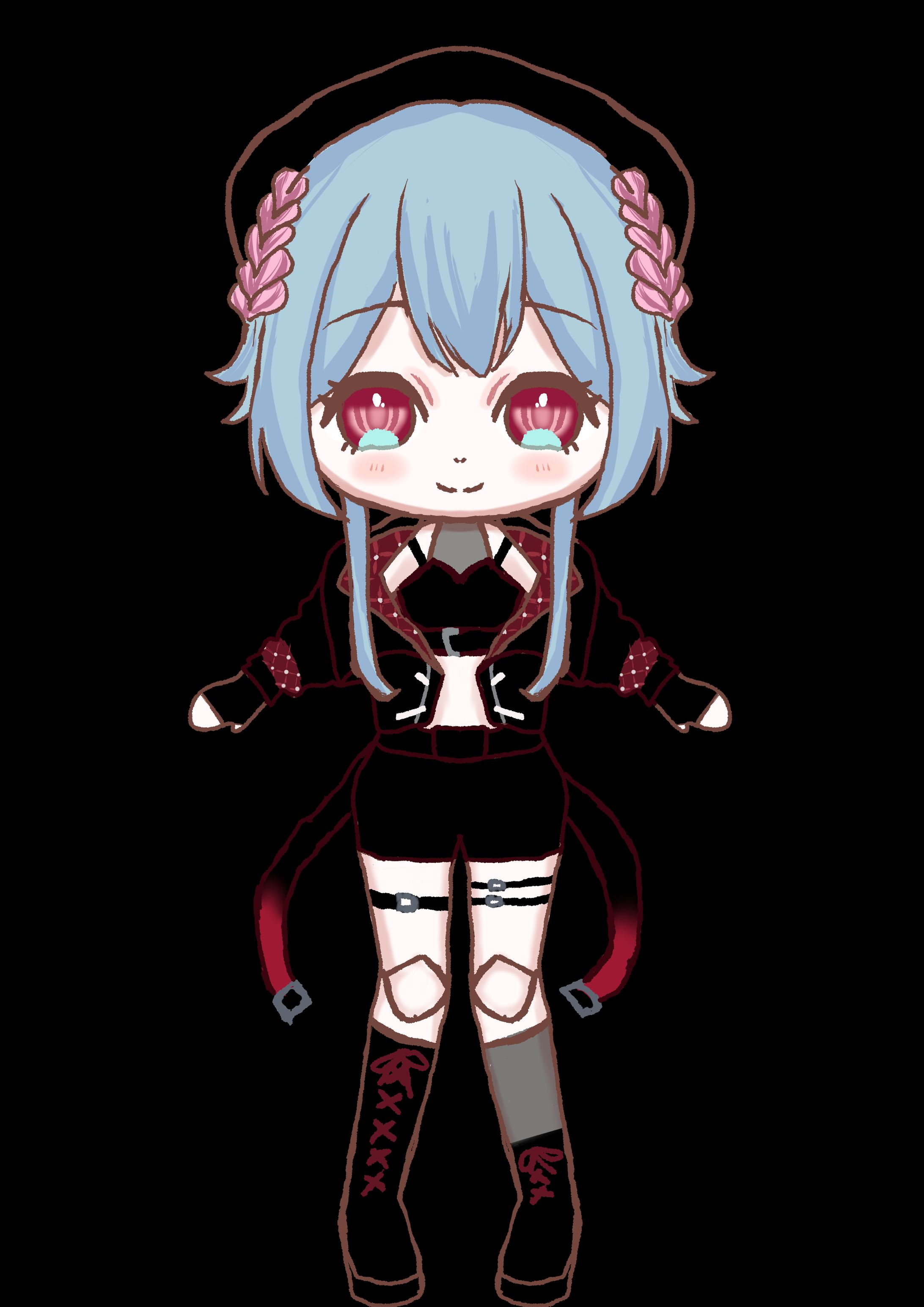 SD立ち絵_来璃クリオネ様-1