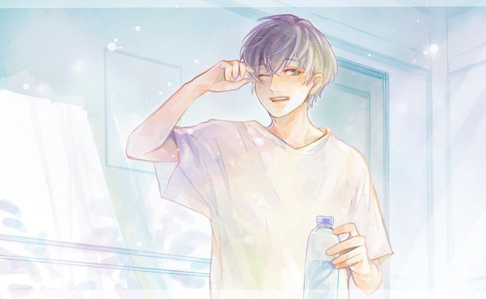 .
 
 
「おはよう、良い天気だね。」
　
　
　

梅雨が明けて、スッキリした晴れの日が続く。
さて、今日は何をしようか？　
　
　
　
　
　
　

#illustration #illustgram #イラスト #illust #絵 #デジタルアート #art #その瞬間に物語を #なんでもない日常に物語を #創作 #オリジナルイラスト  #淡い色合いが好き　#光 #期待 #笑顔 #優しい　#ホッとする瞬間　#今この瞬間　#光に乗せた私の思い
#Procreate #boy 
#朝 #morning #朝日 #休日 #晴れの日 #ペットボトル #リビング #おはよう