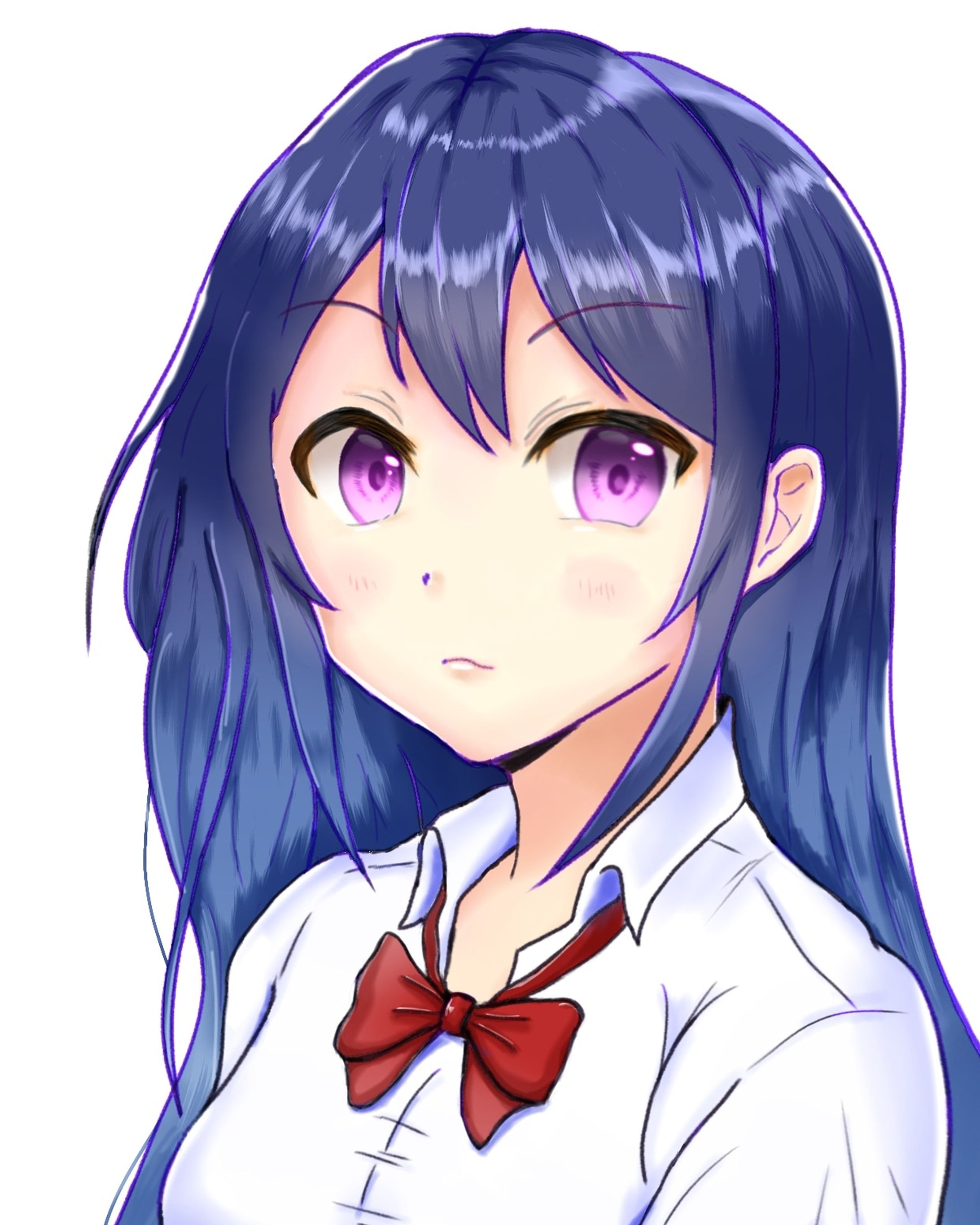 女子高生(オリジナルイラスト)-1