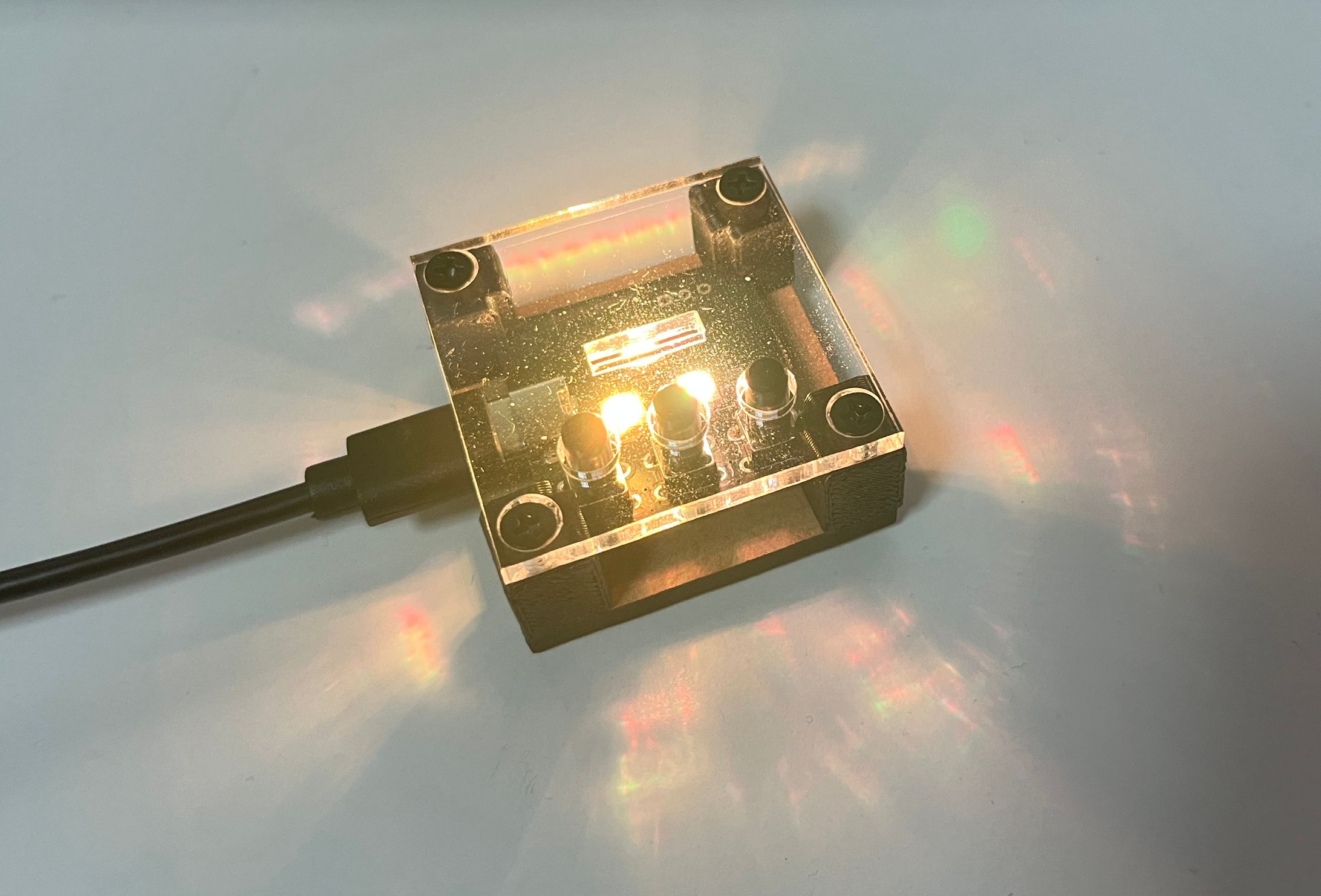 アクスタディスプレイ用小型LED台座-1