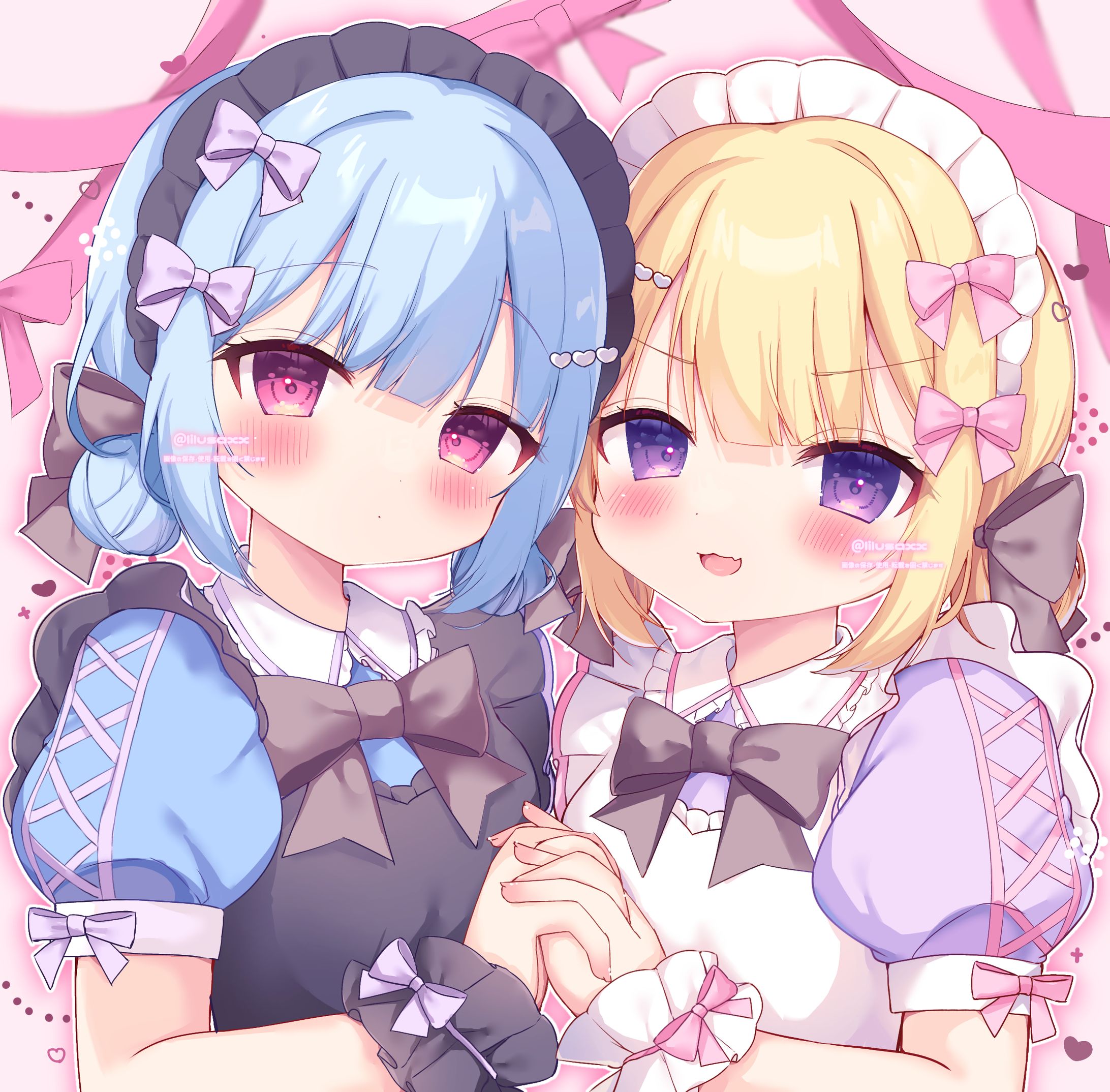 【Skeb】ペアメイドちゃん-1