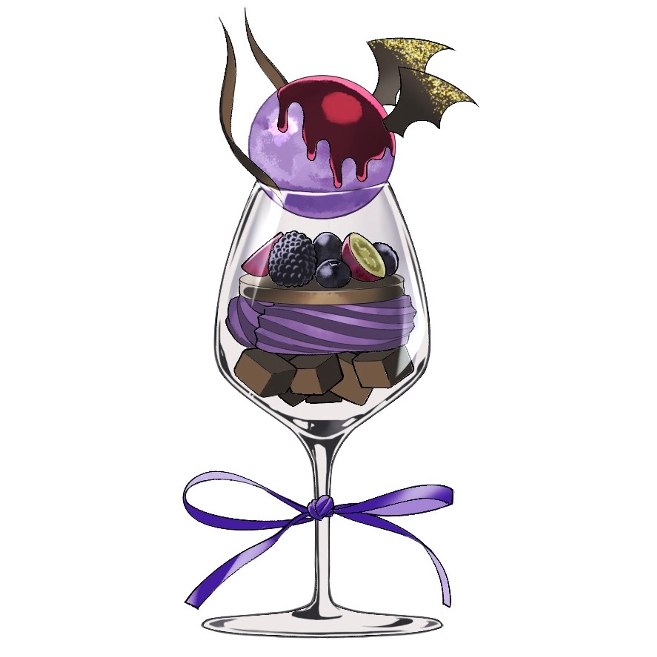 ゲーム内創作料理のイメージイラスト-1