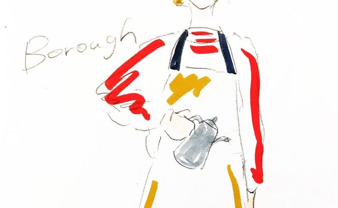 🇬🇧✍️#monmouthcoffee #boroughmarket #borough #tate #tatemodern #cafeinlondon #coffeetime #coventgarden #pub #london #cigarette #todaysoutfit #fashionillustration #fashionsnap  #fudgemagazine #magazine #ロンドン #モンマスコーヒー #バラマーケット #バラ #コーヒー #煙草　#エプロン　#ファッションスナップ #ファッジ #ファッション #イラスト #パブ #fsellie