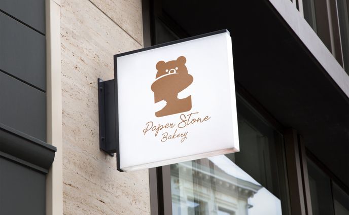 Paper Stone Bakery ロゴデザイン