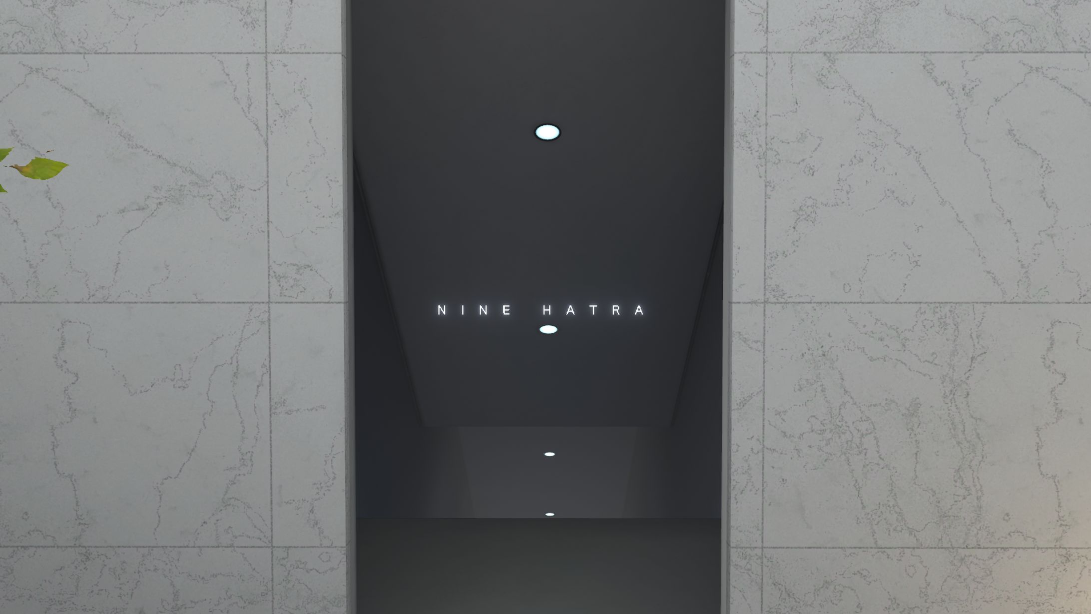 「NINE HATRA」 展示空間 YOYOGI MORI Avatar World-1