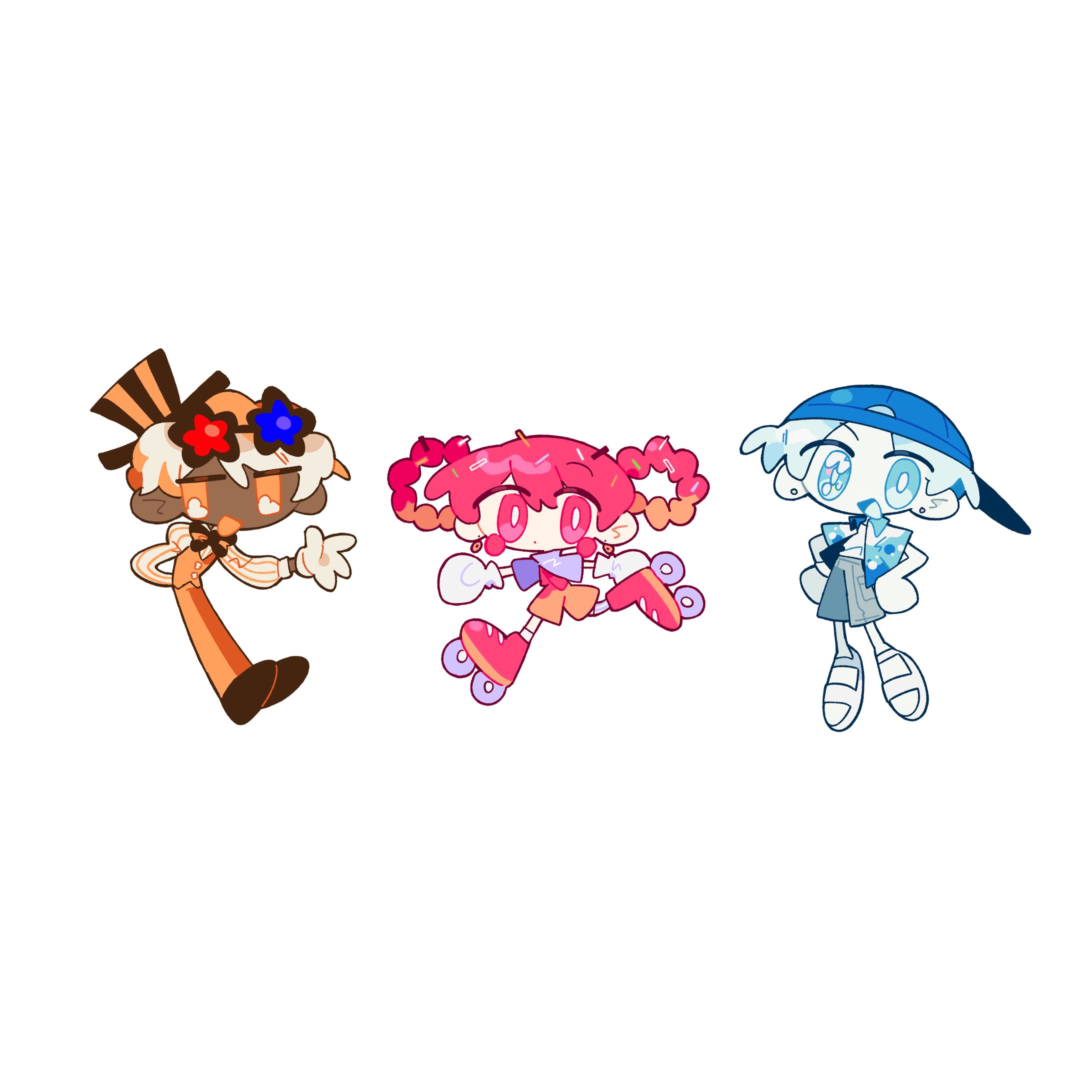 創作 グッズ用デフォルメイラスト-1