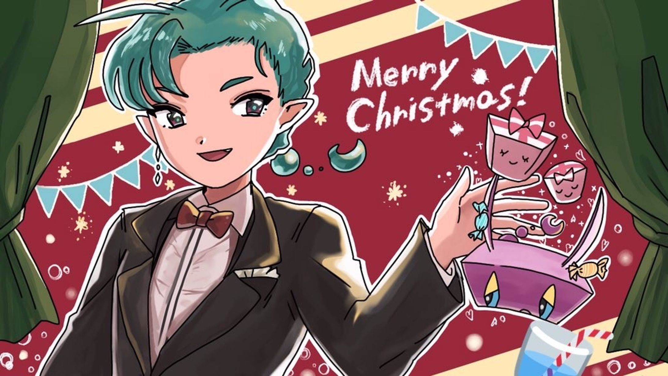 クリスマス　イラスト-1