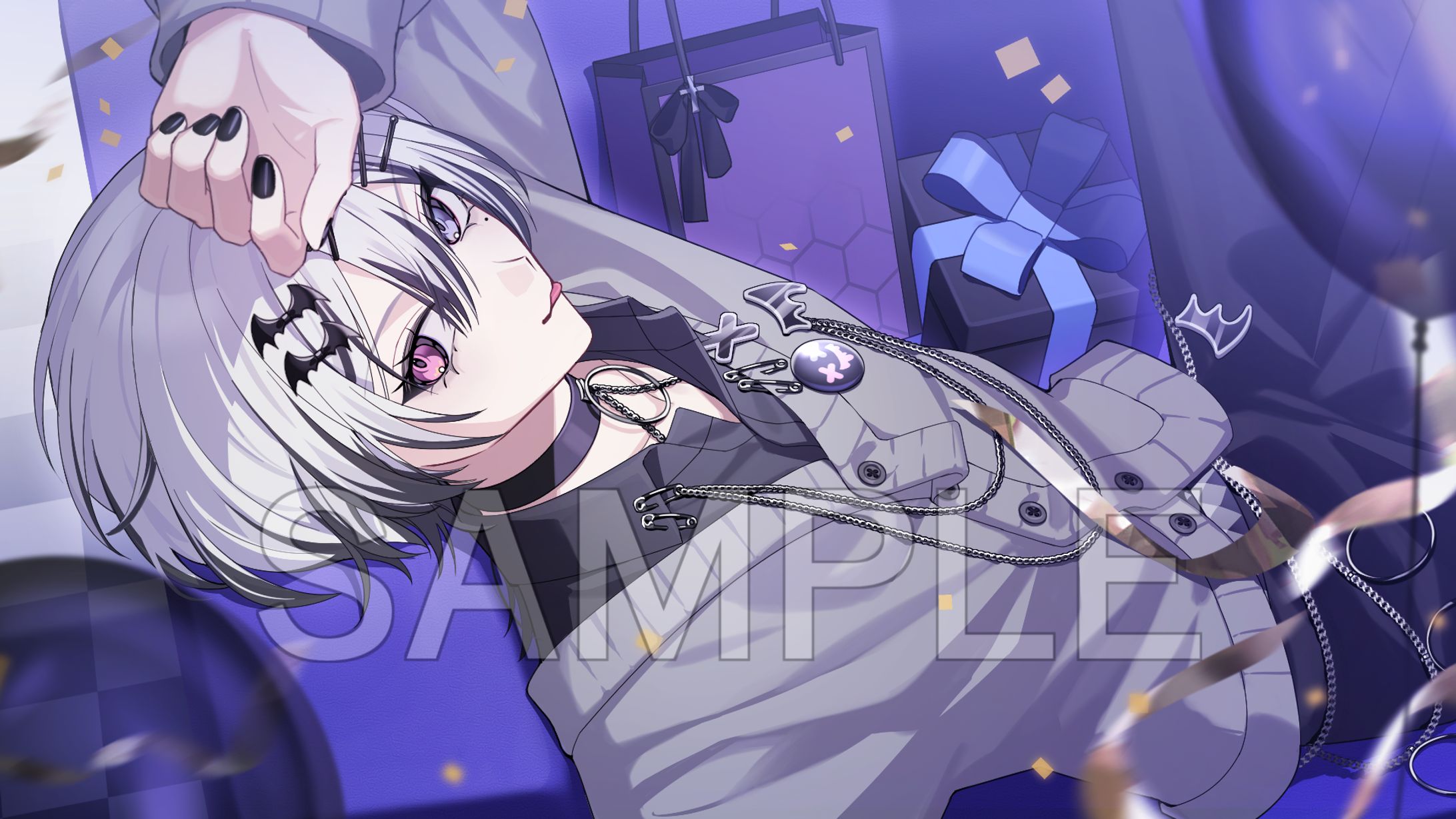 【お仕事】魔柊侶様 誕生日イラスト制作-1