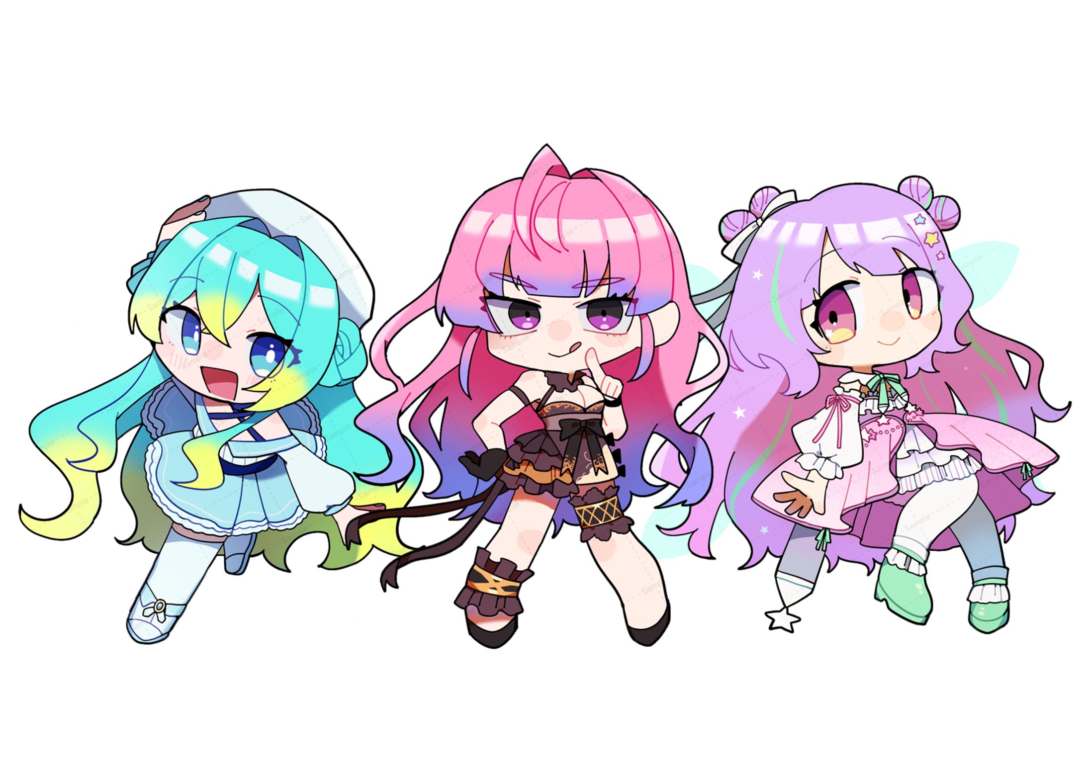 【涼海衣瑠香様】SDイラストご依頼-1