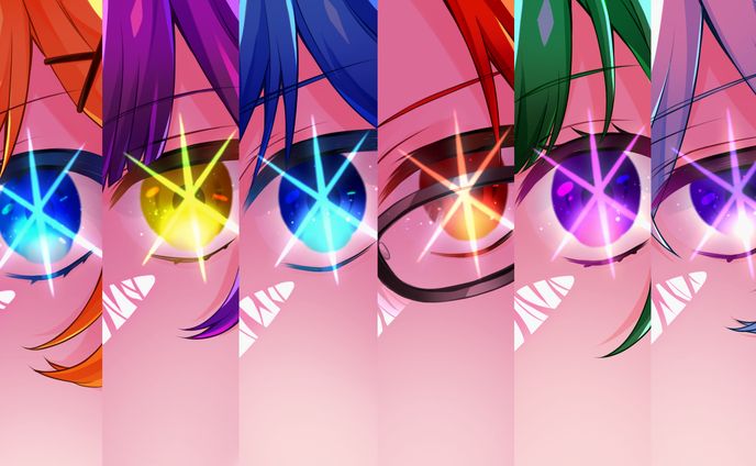 Tokyo Noise. 様　「アイドル」　歌ってみた動画サムネイル用イラスト