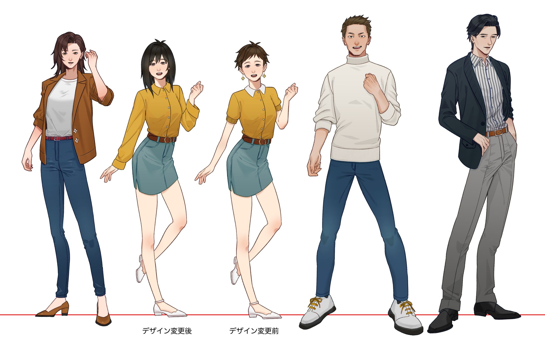 ブラウザゲーム「コルチカム」【立ち絵17(18)体】-1