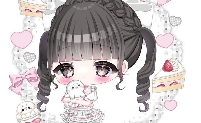 【デフォルメ】あゆきゅん様 生誕イラスト