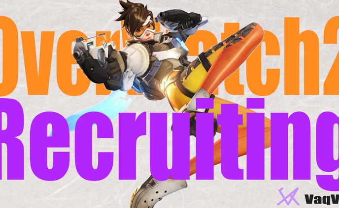 overwatch2選手 募集バナー VaqVaq Gaming