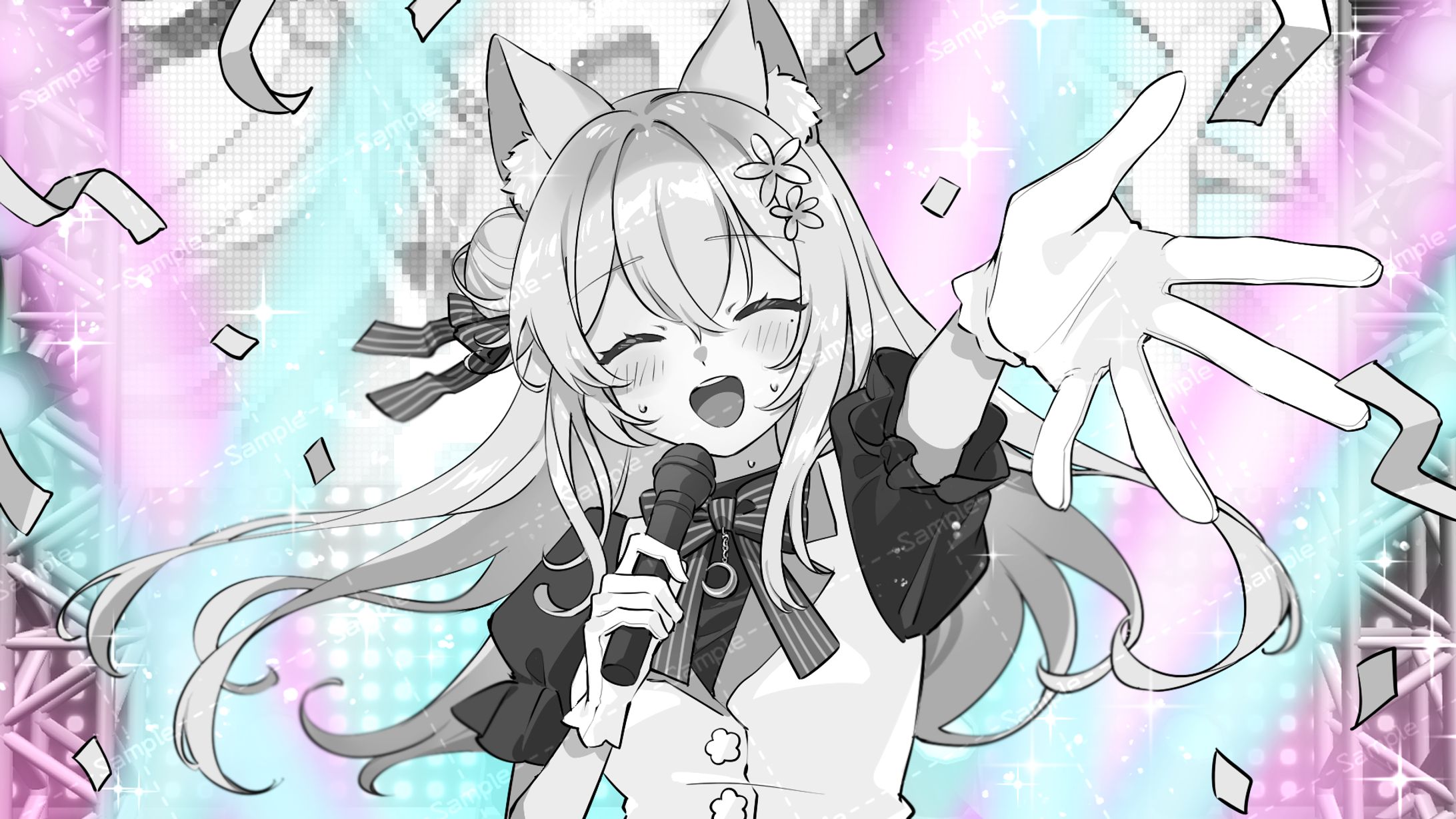 POPCO様/カフェイベント用イラスト-1