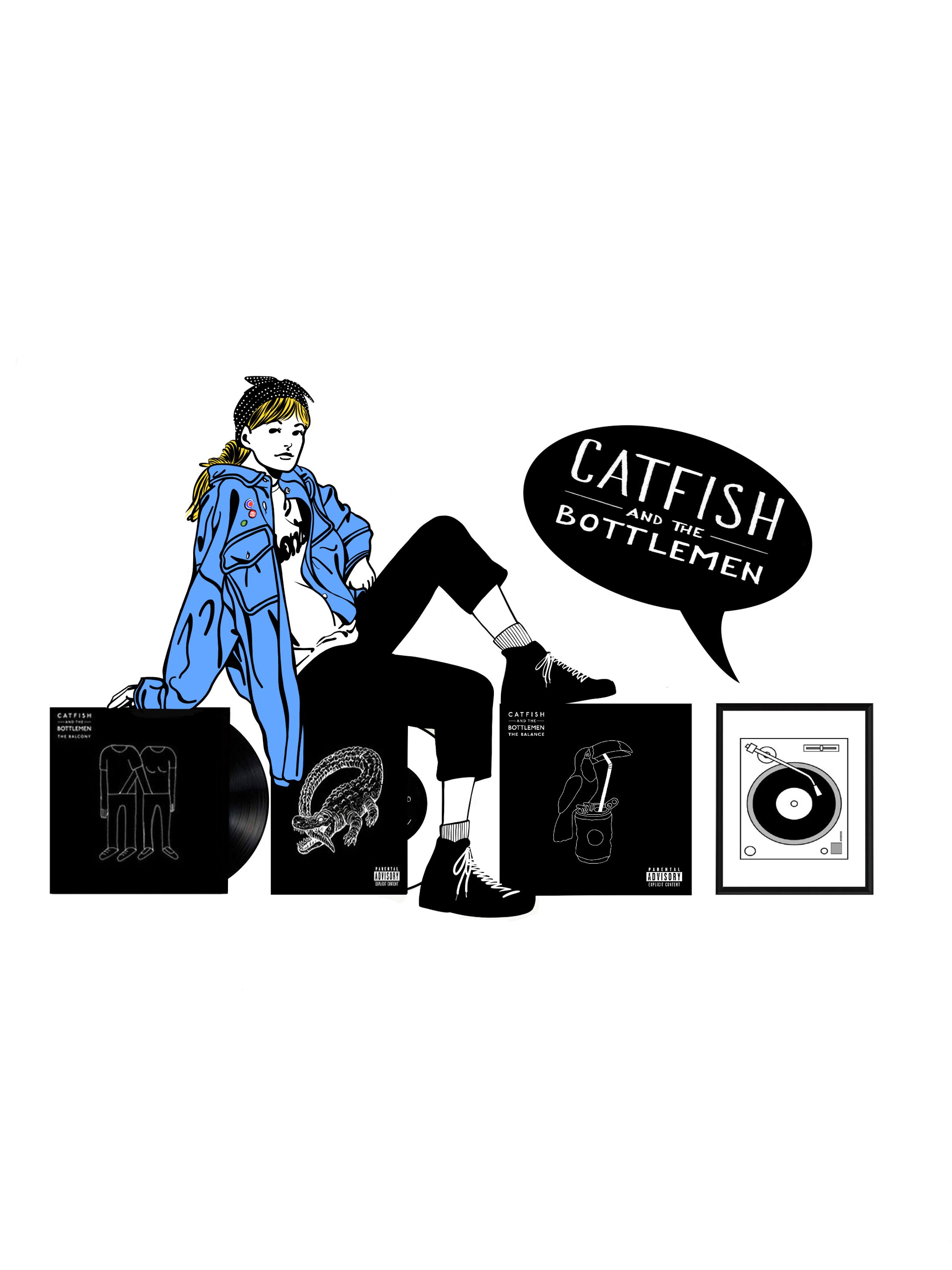 Rock Girl Listen to Catfish and the Bottleme-1