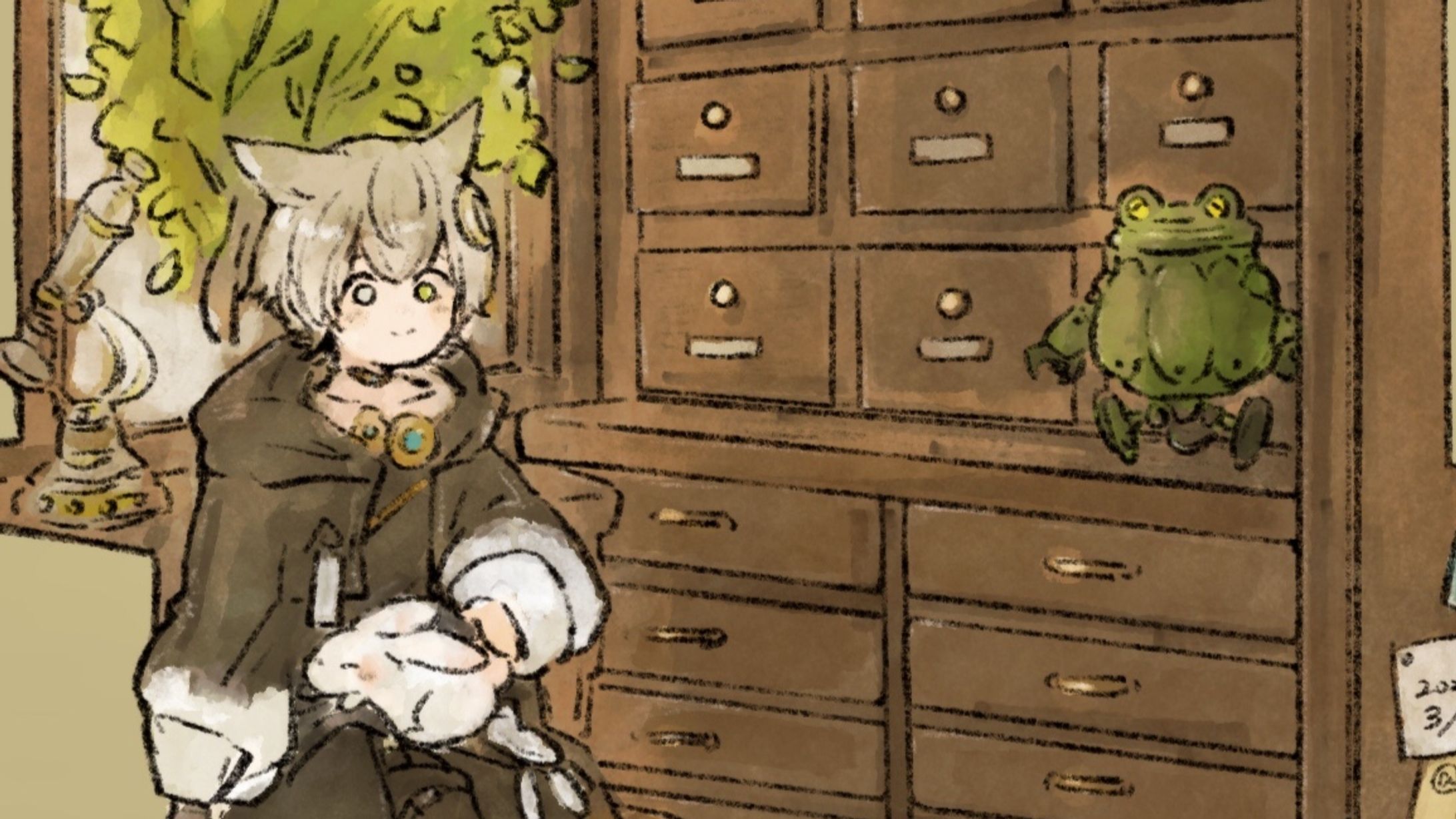 【FF14】おうちスケッチ-1