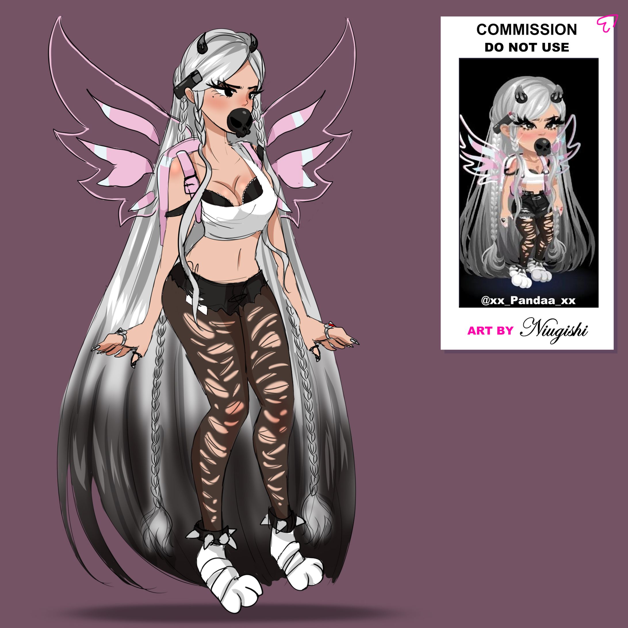 Anime Full Body Sketch for xx_Panda_xx-1