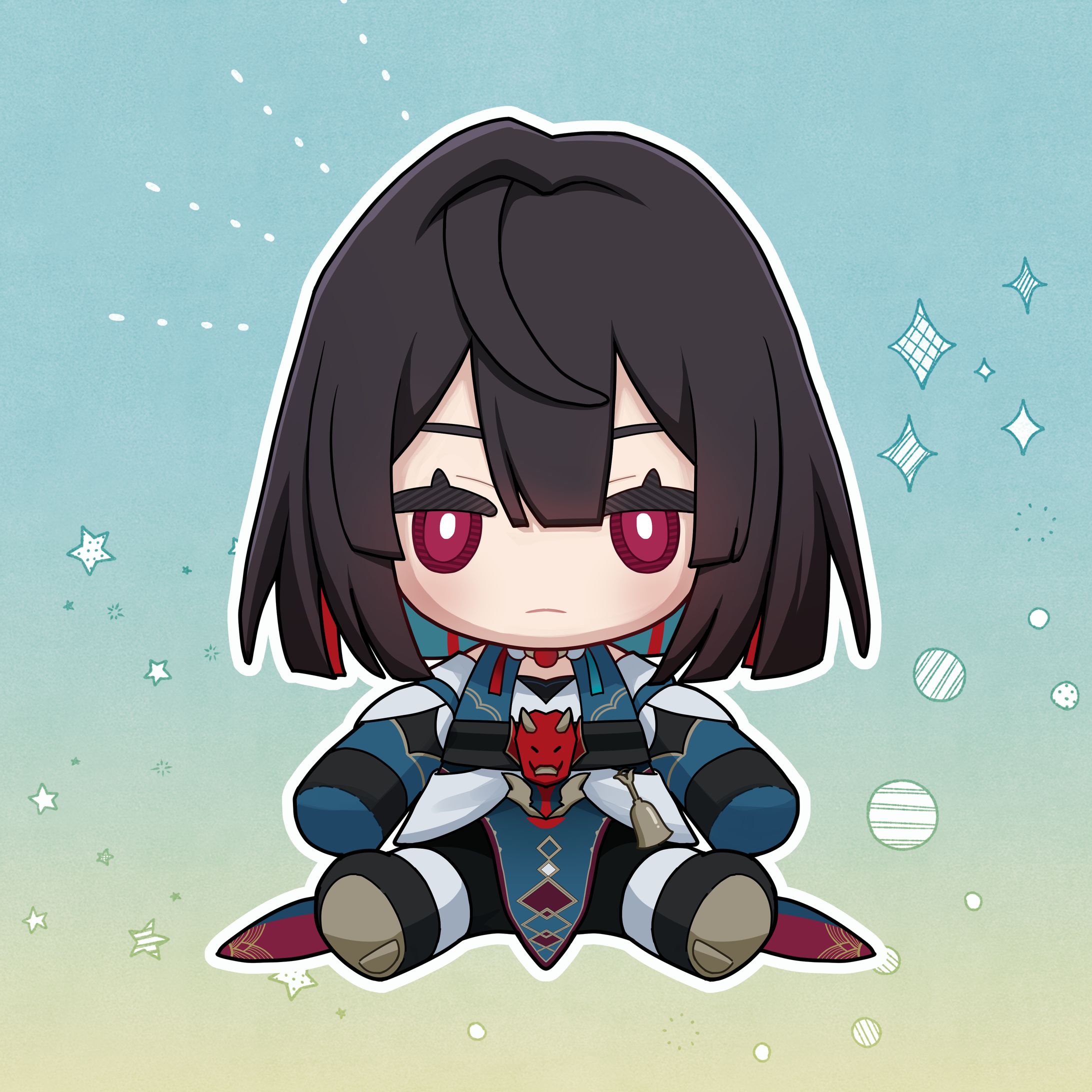 【ご依頼】雪衣フモ人形-1